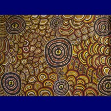 Aboriginal Art Canvas - Melva Davies-Size:97x140cm - H